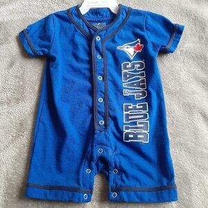 Genuine Merchadise Blue Jays Onesie Shorts